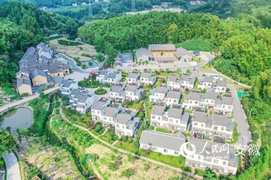 俯瞰大灣村。人民網(wǎng) 陳若天攝