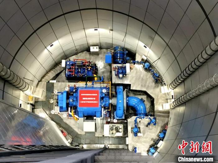 全功率變速抽蓄機組。　四川電力供圖